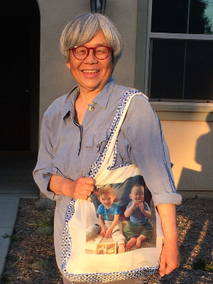 Lila Cheung, proud grandmother